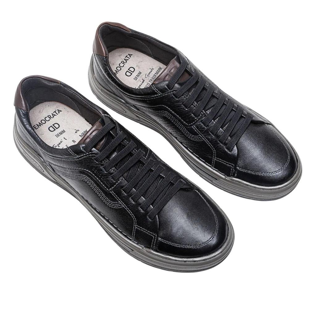 SAPATÊNIS DEMOCRATA DENIM VOLP 151301 Preto 3