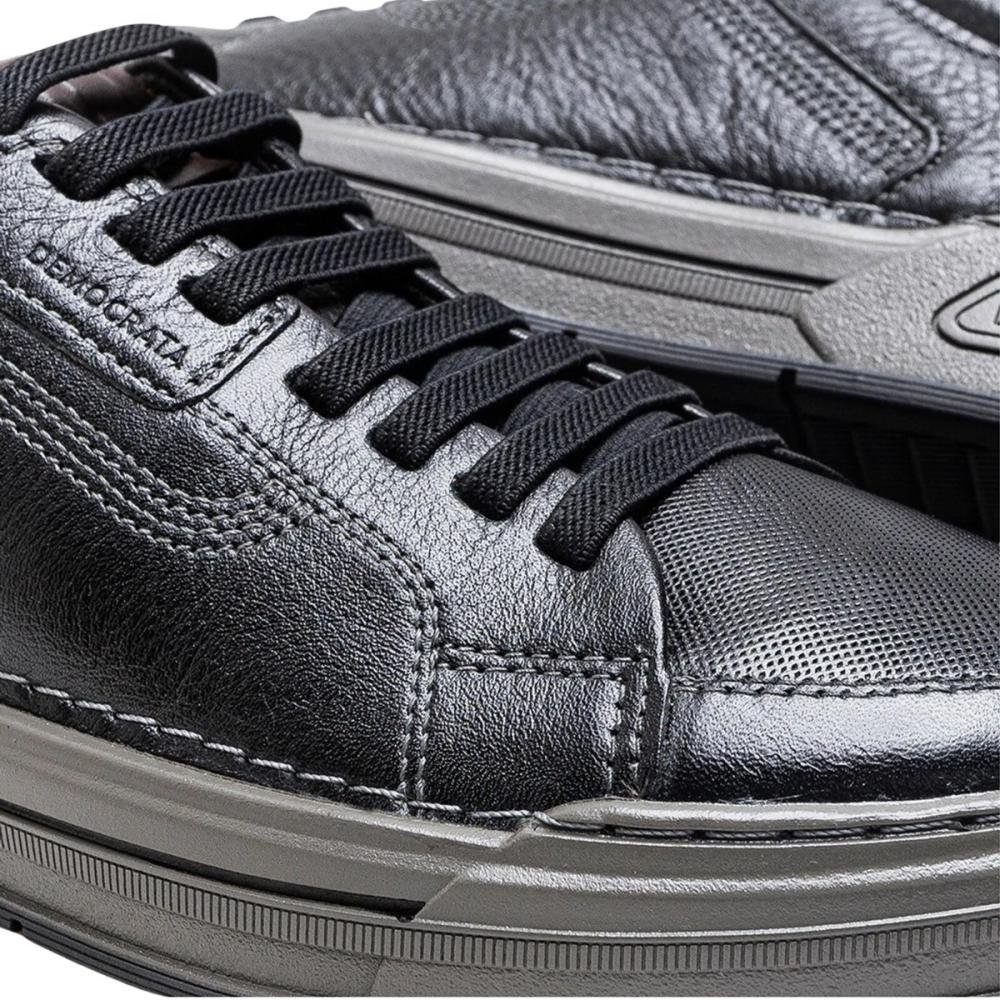 SAPATÊNIS DEMOCRATA DENIM VOLP 151301 Preto 4