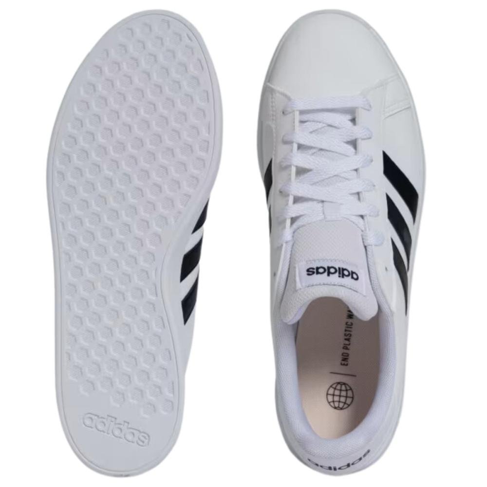 TÊNIS ADIDAS GRAND COURT BASE 2.0 IQ5679 Branco/Preto 2