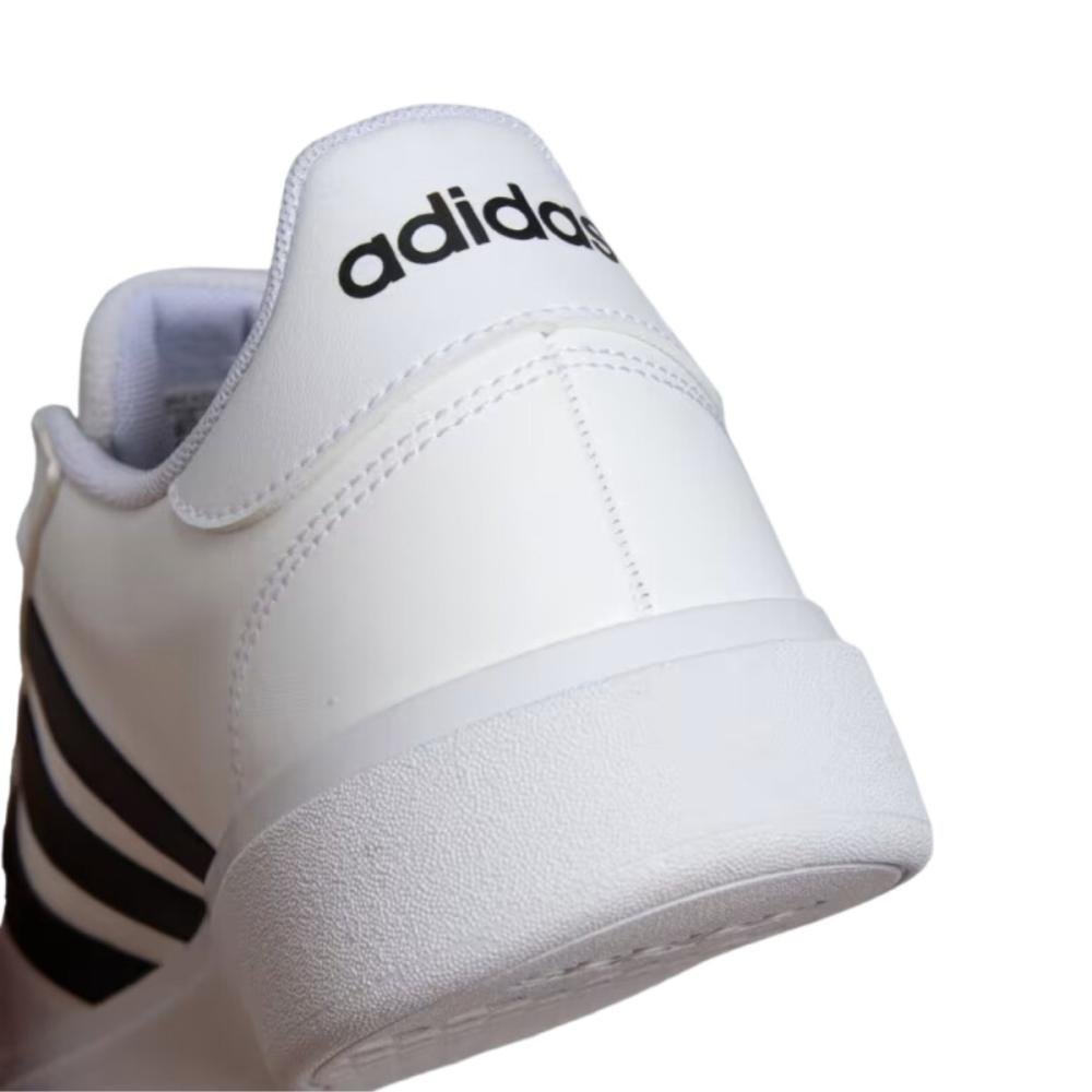 TÊNIS ADIDAS GRAND COURT BASE 2.0 IQ5679 Branco/Preto 6