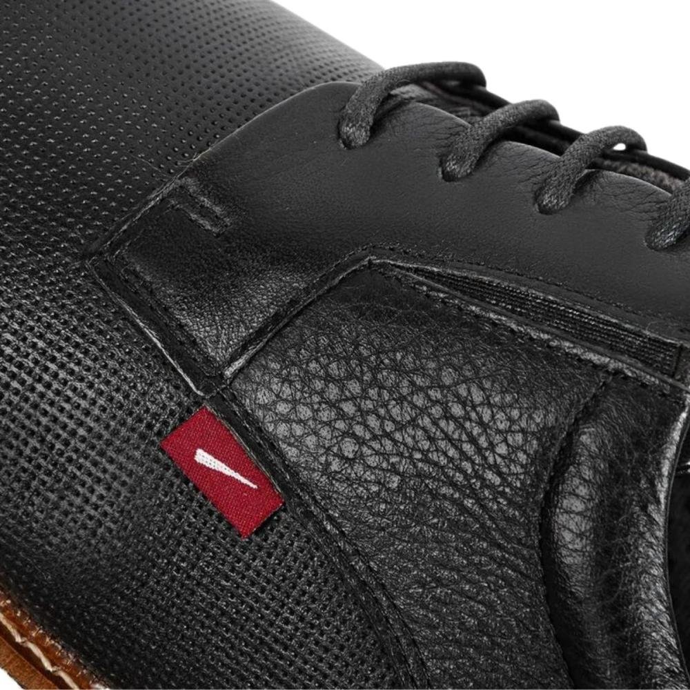 SAPATO FERRACINI MASCULINO KINGSTON 6152 Preto 4