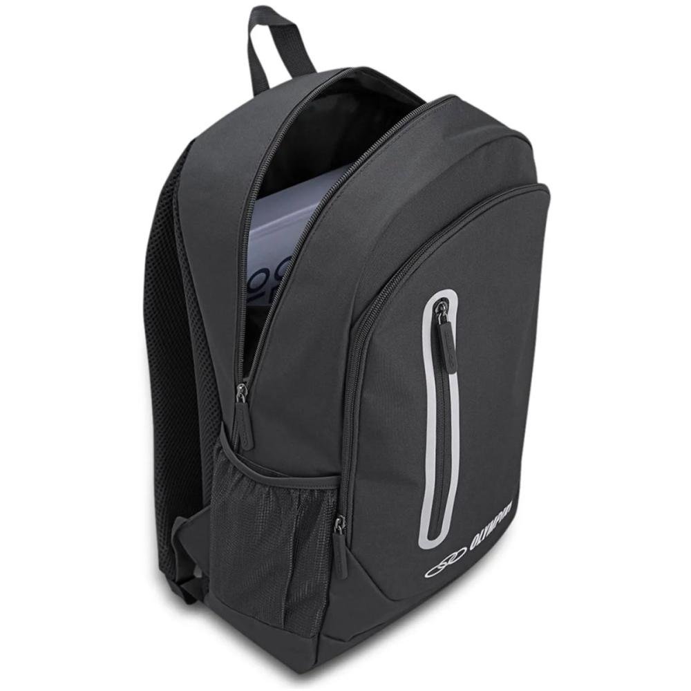 MOCHILA OLYMPIKUS BRAZE UNISSEX OIWB 221802 Preto/Prata 3