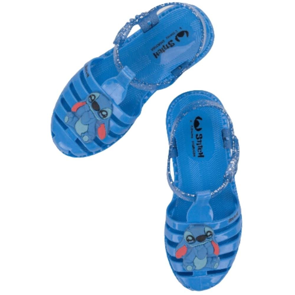 SANDÁLIA GRENDENE KIDS STITCH DUO 23322 Azul 4