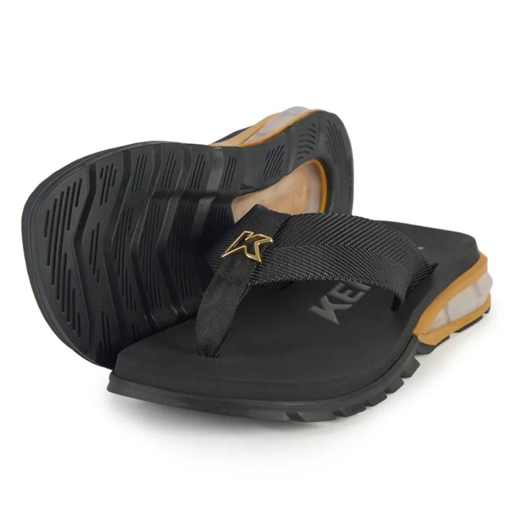 CHINELO KENNER ORAK Preto/Ouro 2