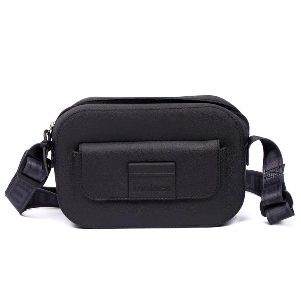 BOLSA MOLECA TRANSVERSAL PEQUENA COM BOLSO 50058.1 Preto 2