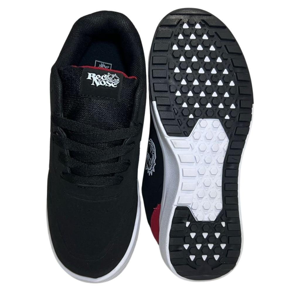 TÊNIS RED NOSE MARTIN INFANTIL  Preto/Vermelho 3