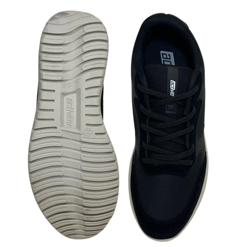 TÊNIS ACTVITTA ESPORTIVO 4914.223 Preto 2
