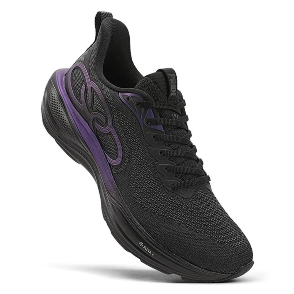 TÊNIS OLYMPIKUS MASCULINO PRIDE 4  Preto 4