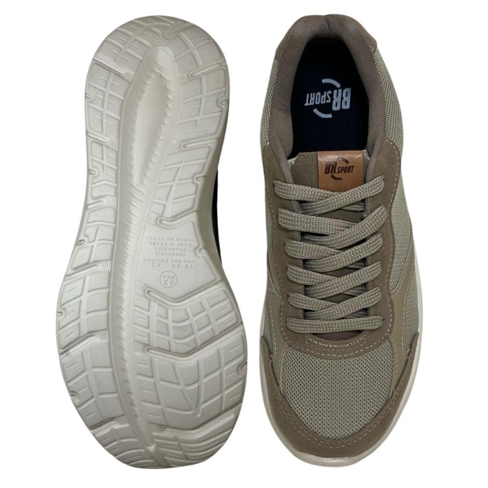 TÊNIS BR SPORT ESPORTIVO 60000.101 Bege 4