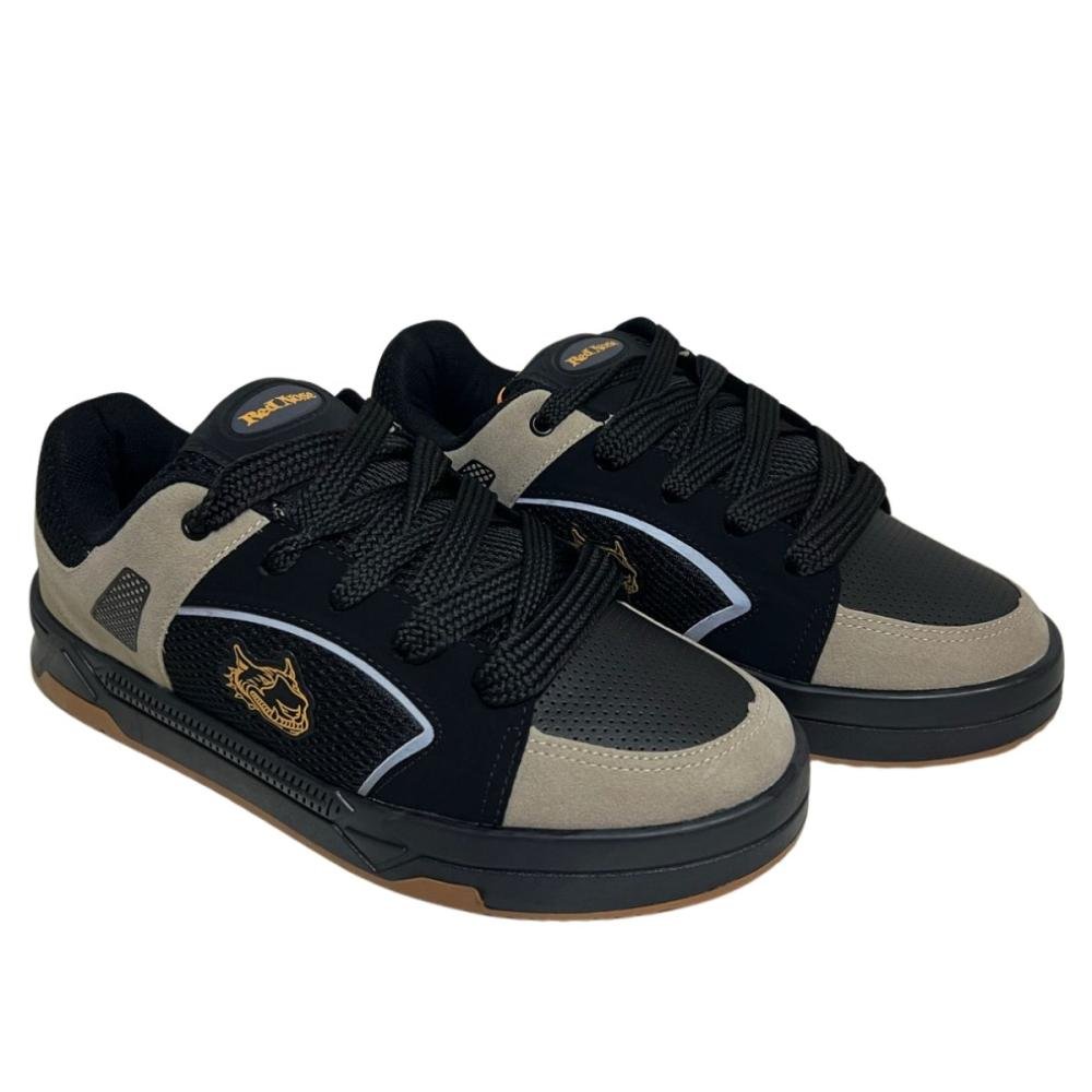 TÊNIS RED NOSE WOVER MASCULINO Preto/Bege 2