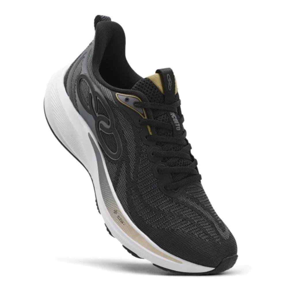 TÊNIS OLYMPIKUS CIRCUITO MASCULINO Preto/Cinza Escuro 2