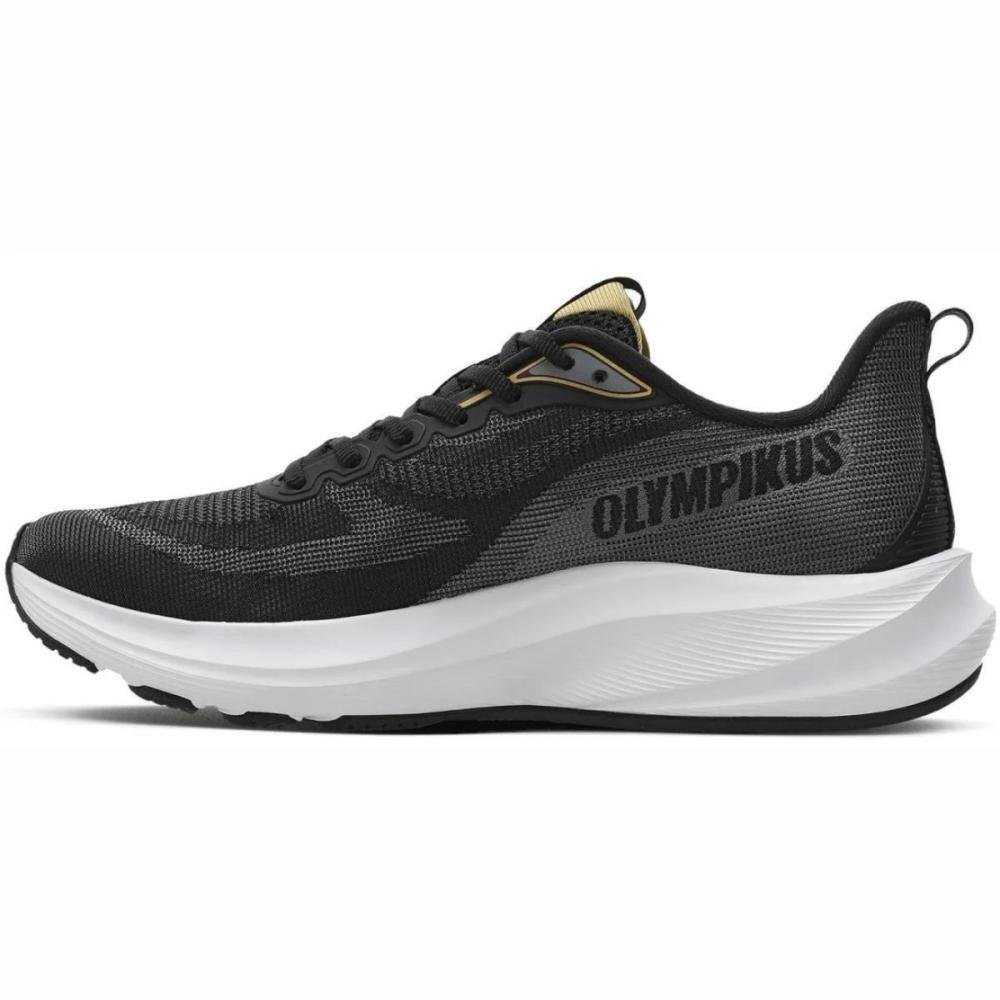 TÊNIS OLYMPIKUS CIRCUITO MASCULINO Preto/Cinza Escuro 3