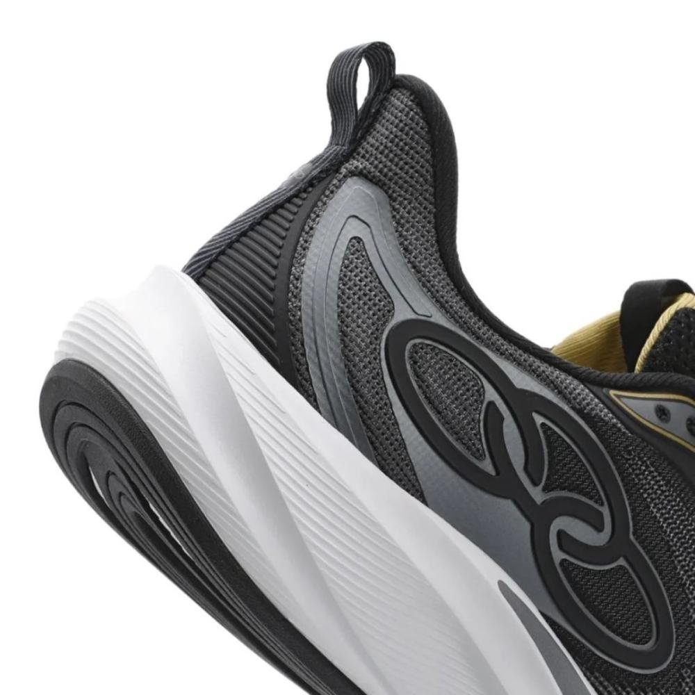 TÊNIS OLYMPIKUS CIRCUITO MASCULINO Preto/Cinza Escuro 4