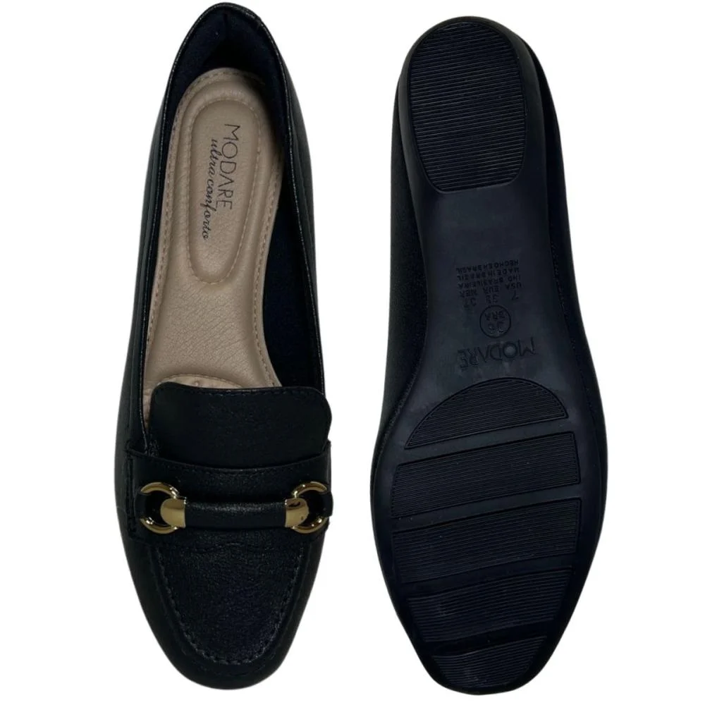 MOCASSIM MODARE ULTRACONFORTO 7016-1004 Preto 4