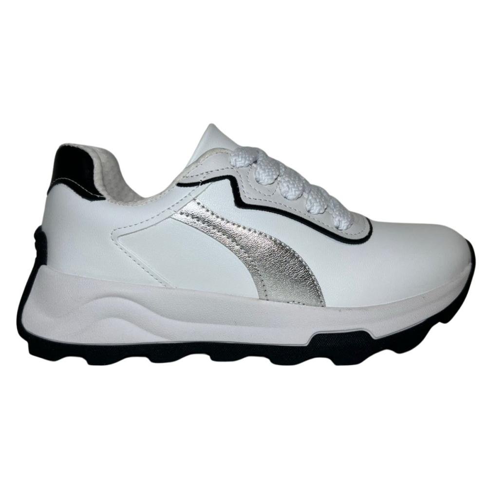 TÊNIS BEIRA RIO CASUAL 4328.103 Branco/Preto 2