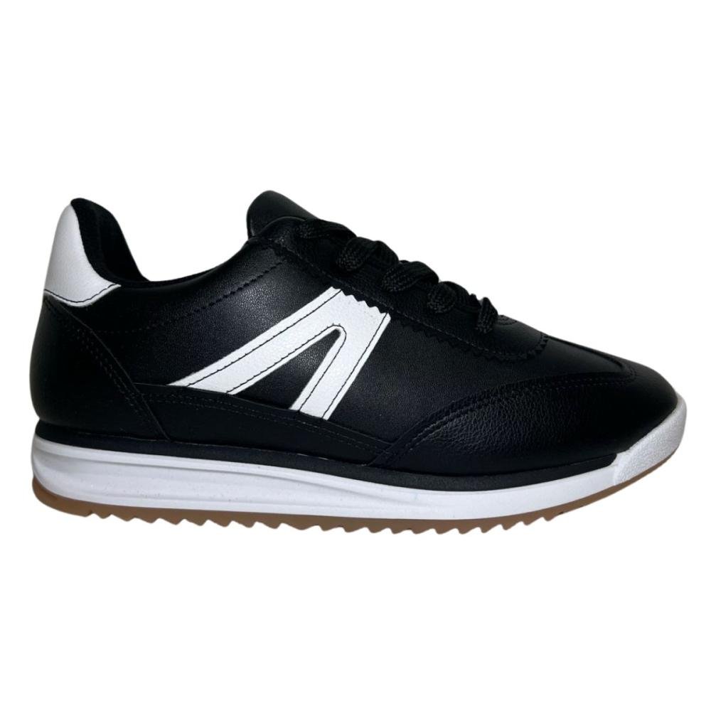 TÊNIS VIZZANO CASUAL TRATORADO 1450-102 Preto/Branco 2