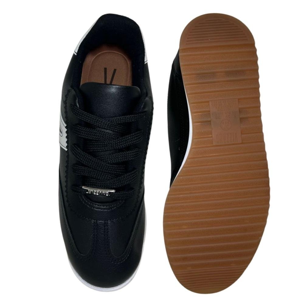 TÊNIS VIZZANO CASUAL TRATORADO 1450-102 Preto/Branco 4