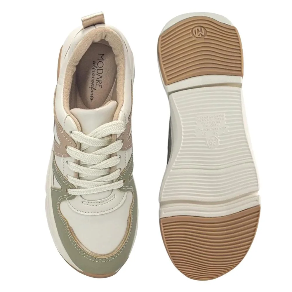 TÊNIS MODARE CASUAL ULTRA CONFORTO 7401.102 Branco 3