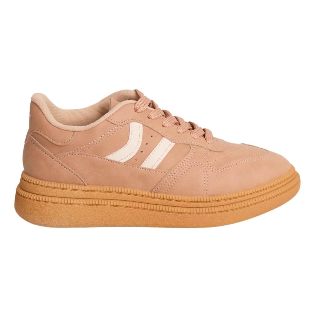 TÊNIS MOLECA CASUAL FLATFORM 5816.101 Rose 2