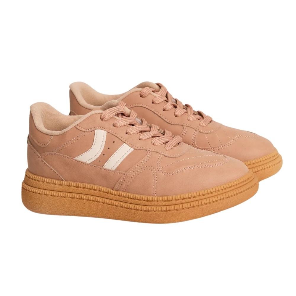 TÊNIS MOLECA CASUAL FLATFORM 5816.101 Rose 3