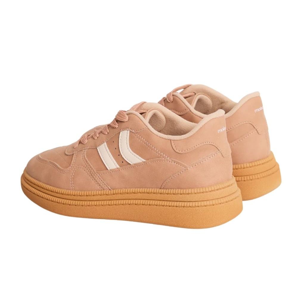 TÊNIS MOLECA CASUAL FLATFORM 5816.101 Rose 5