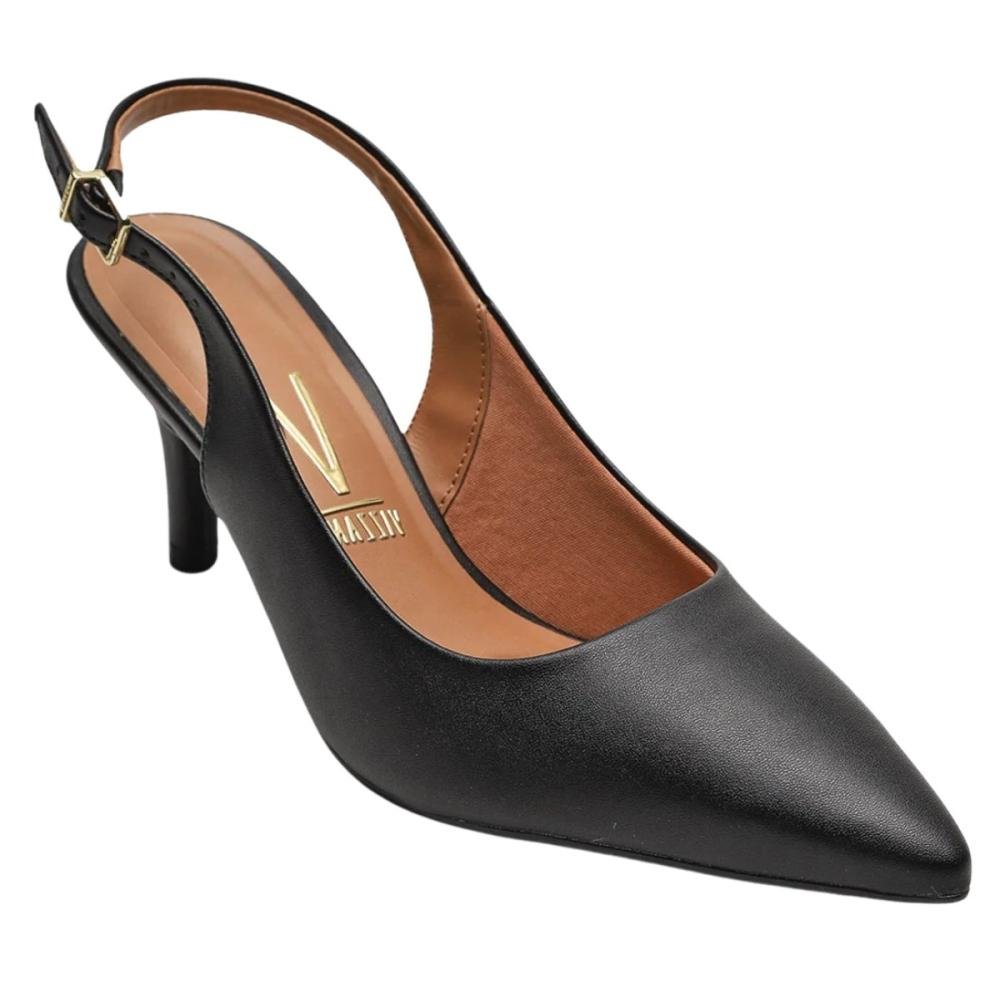 SCARPIN VIZZANO SLINGBACK SALTO FINO 1185.700 Preto 3