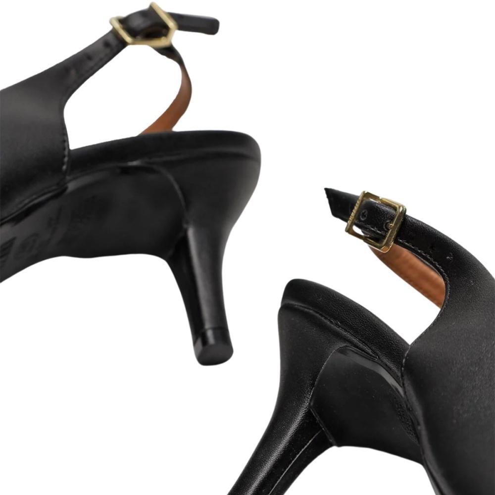 SCARPIN VIZZANO SLINGBACK SALTO FINO 1185.700 Preto 5