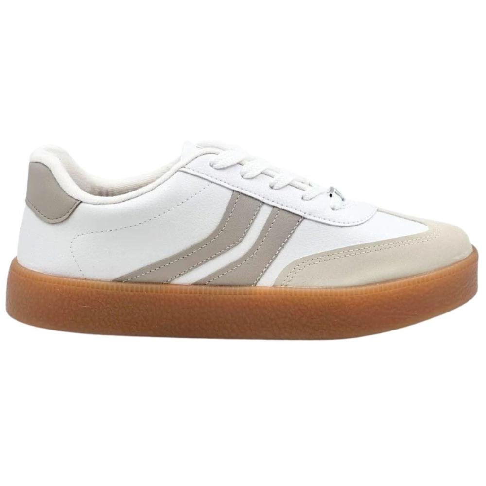 TÊNIS VIZZANO CASUAL 1444.100 Branco/Cinza Claro 3