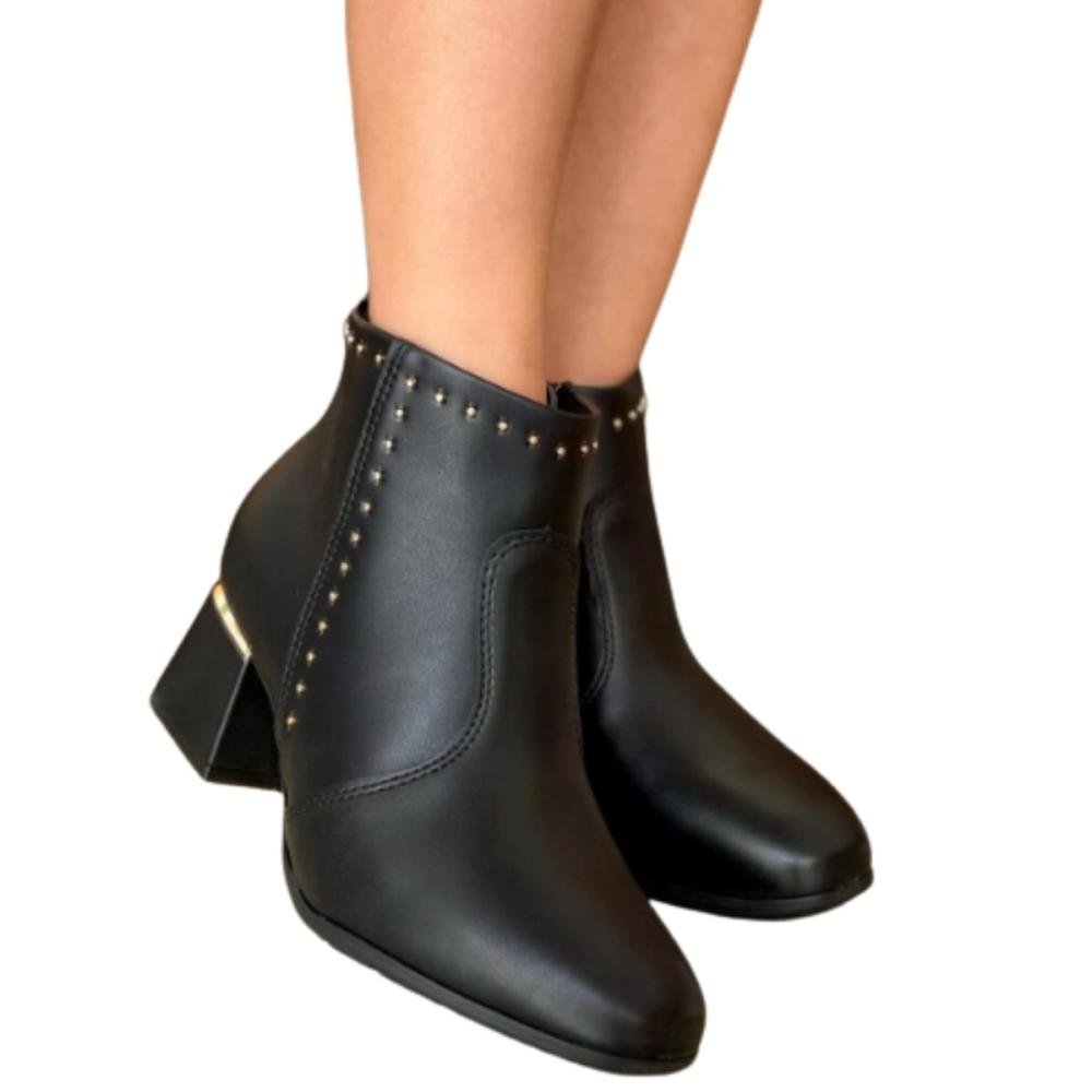 BOTA MODARE SALTO BLOCO ULTRACONFORTO 7082.106 Preto 3
