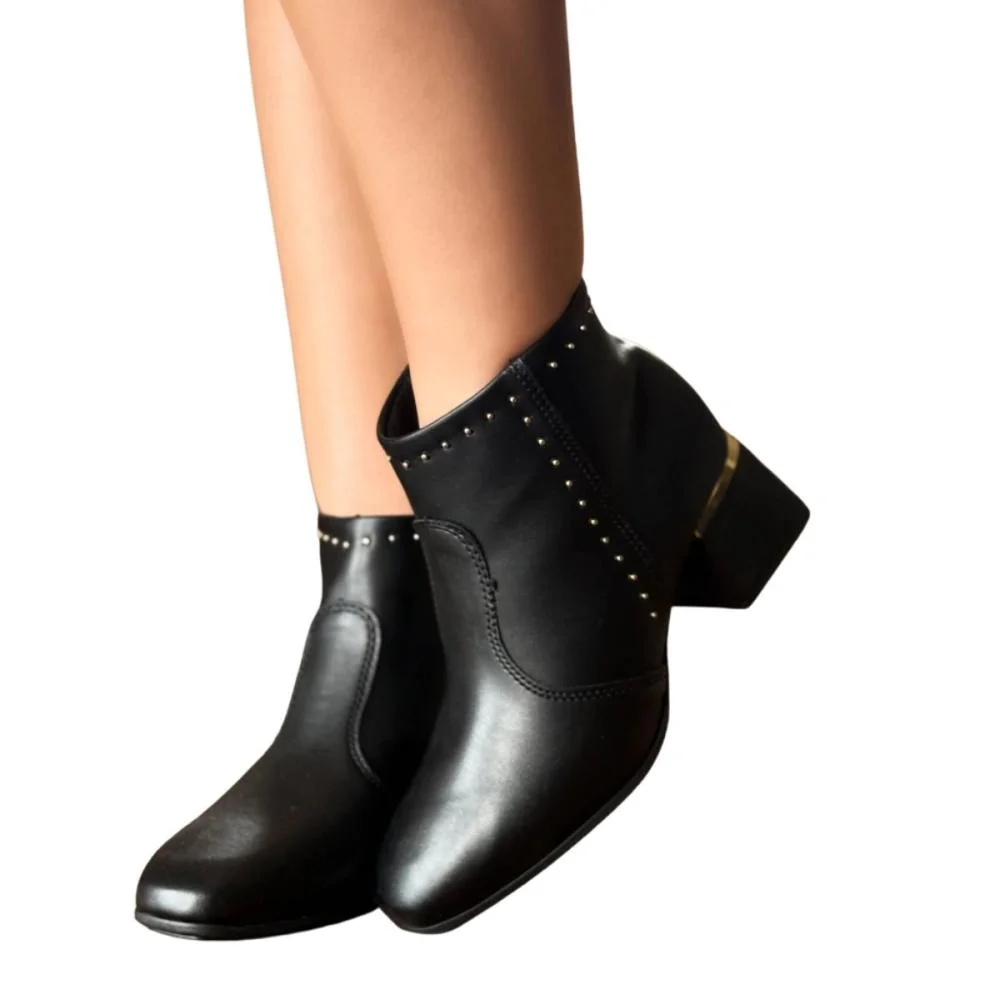 BOTA MODARE SALTO BLOCO ULTRACONFORTO 7082.106 Preto 5