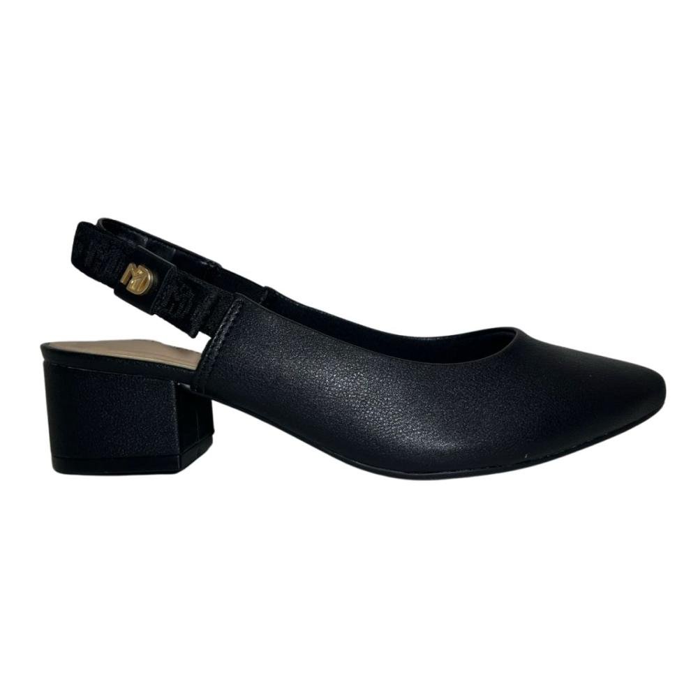 SAPATO SLINGBACK MODARE SALTO BLOCO ULTRACONFORTO 7340.132 Preto 2