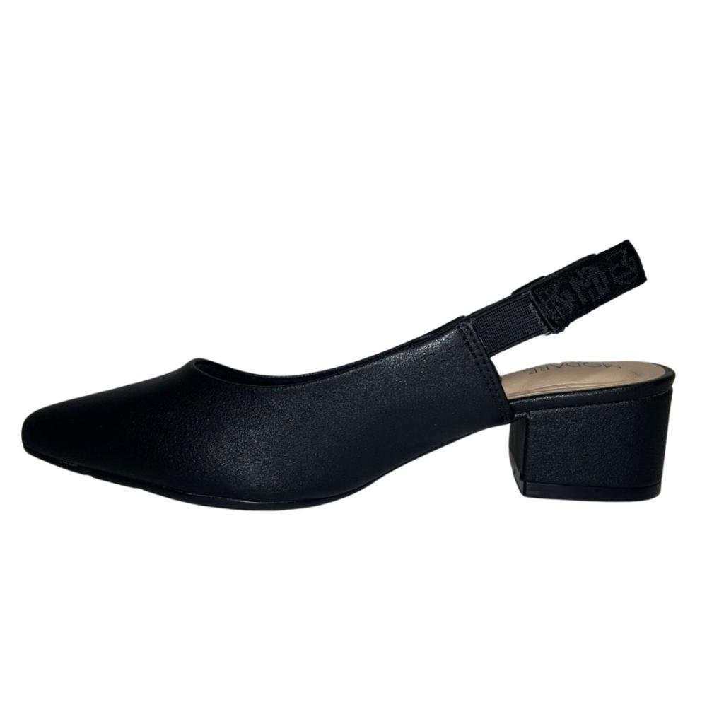 SAPATO SLINGBACK MODARE SALTO BLOCO ULTRACONFORTO 7340.132 Preto 5