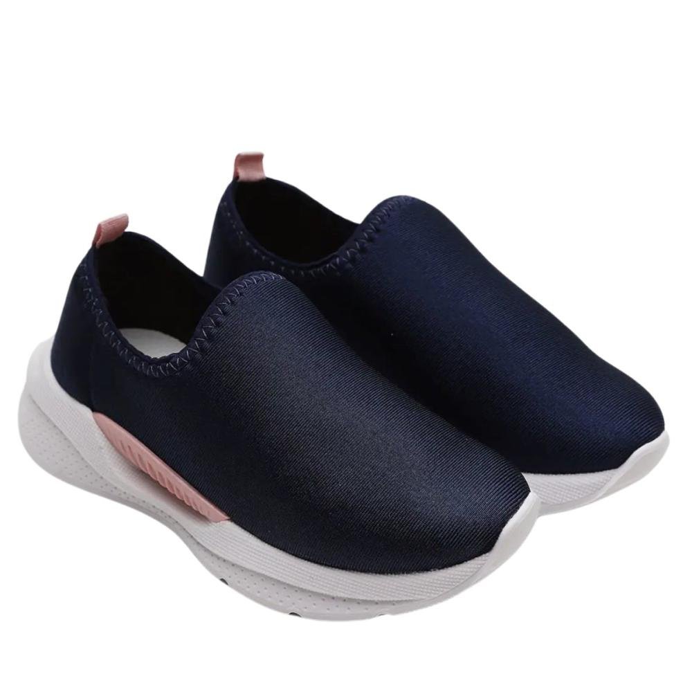 TÊNIS SLIP ON MOLEKINHA MENINA 2573.100 Azul Escuro 2