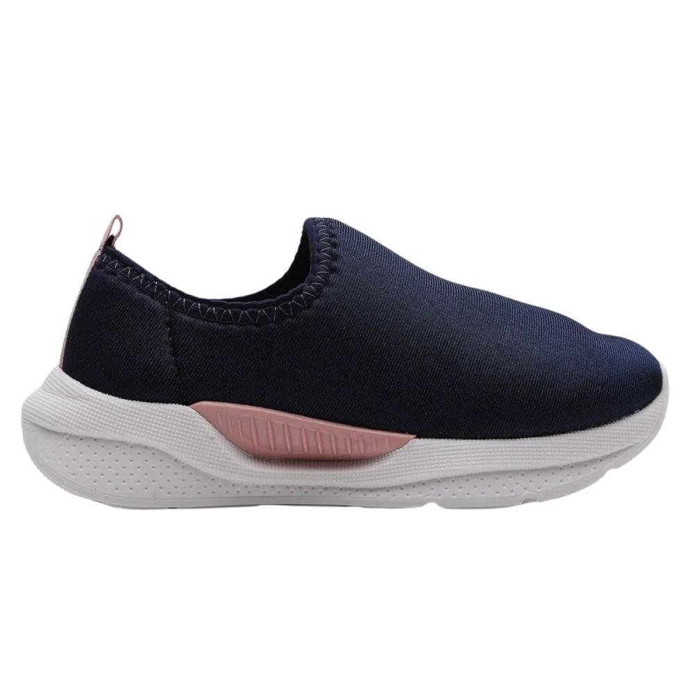 TÊNIS SLIP ON MOLEKINHA MENINA 2573.100 Azul Escuro 3