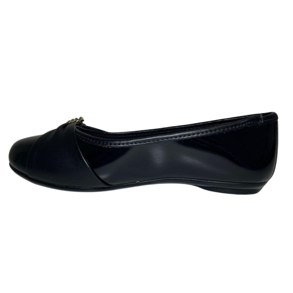 SAPATILHA MOLEKINHA MENINA COROA 2502.1008 Preto 5