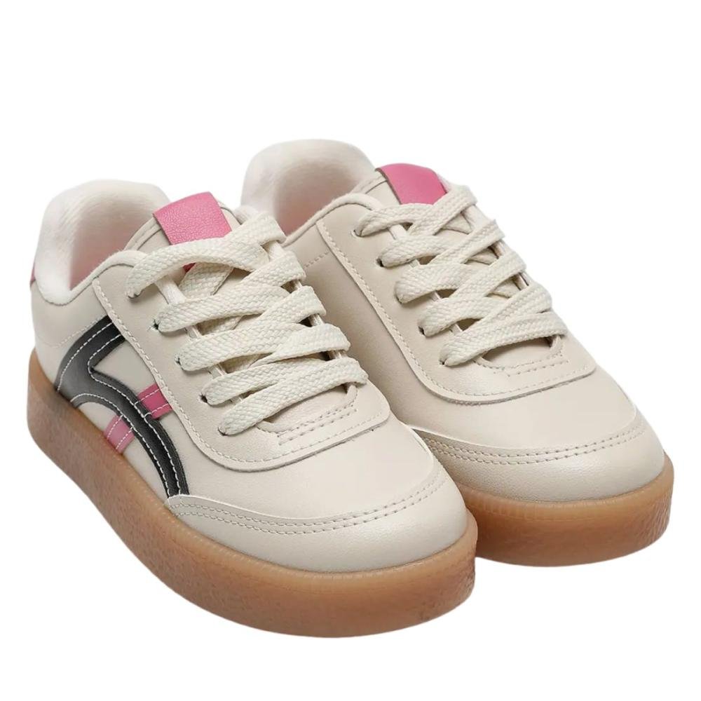 TÊNIS CASUAL MOLEKINHA MENINA 2582.103 Bege 2