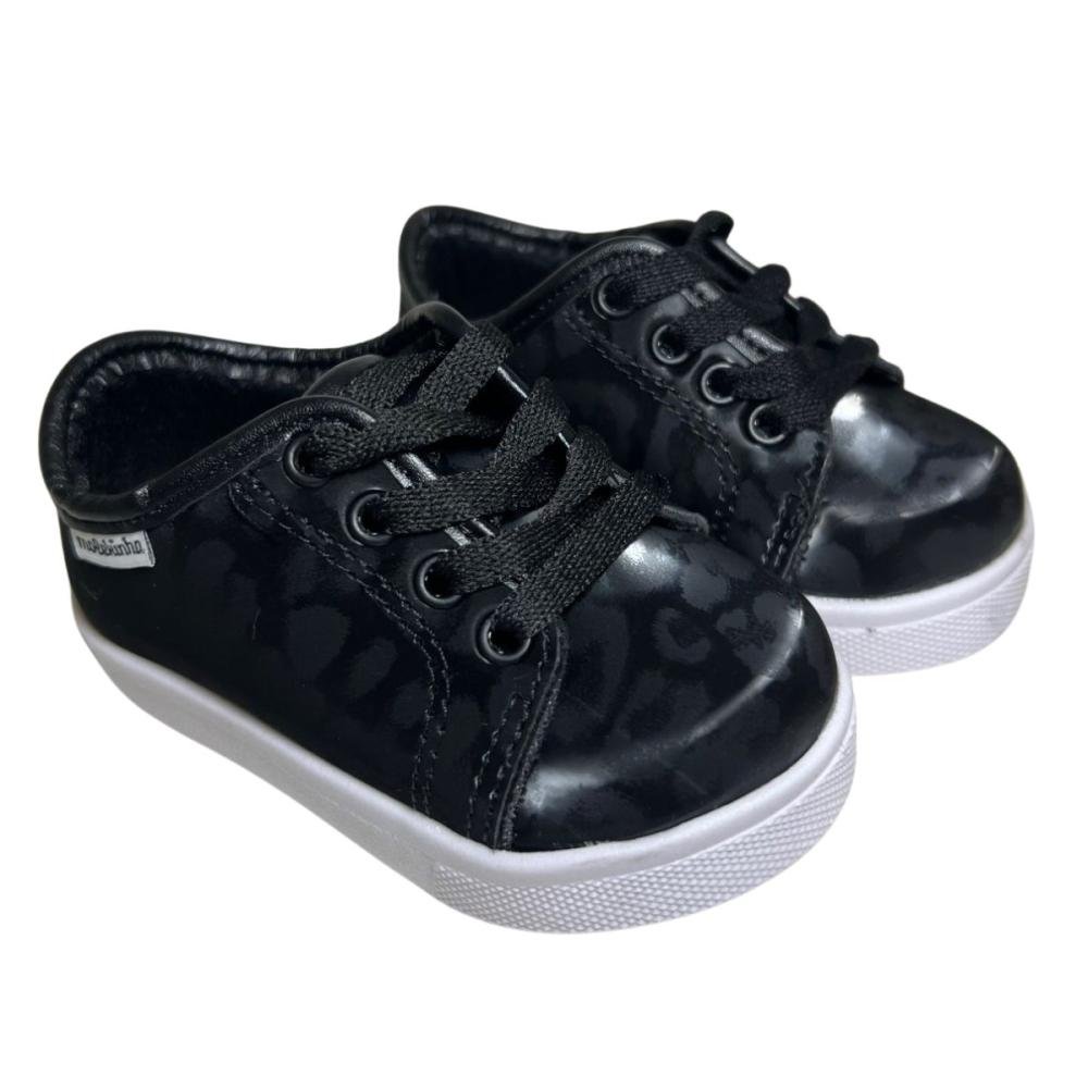 TÊNIS MOLEKINHA BABY ONCINHA 2118.569 Preto 2