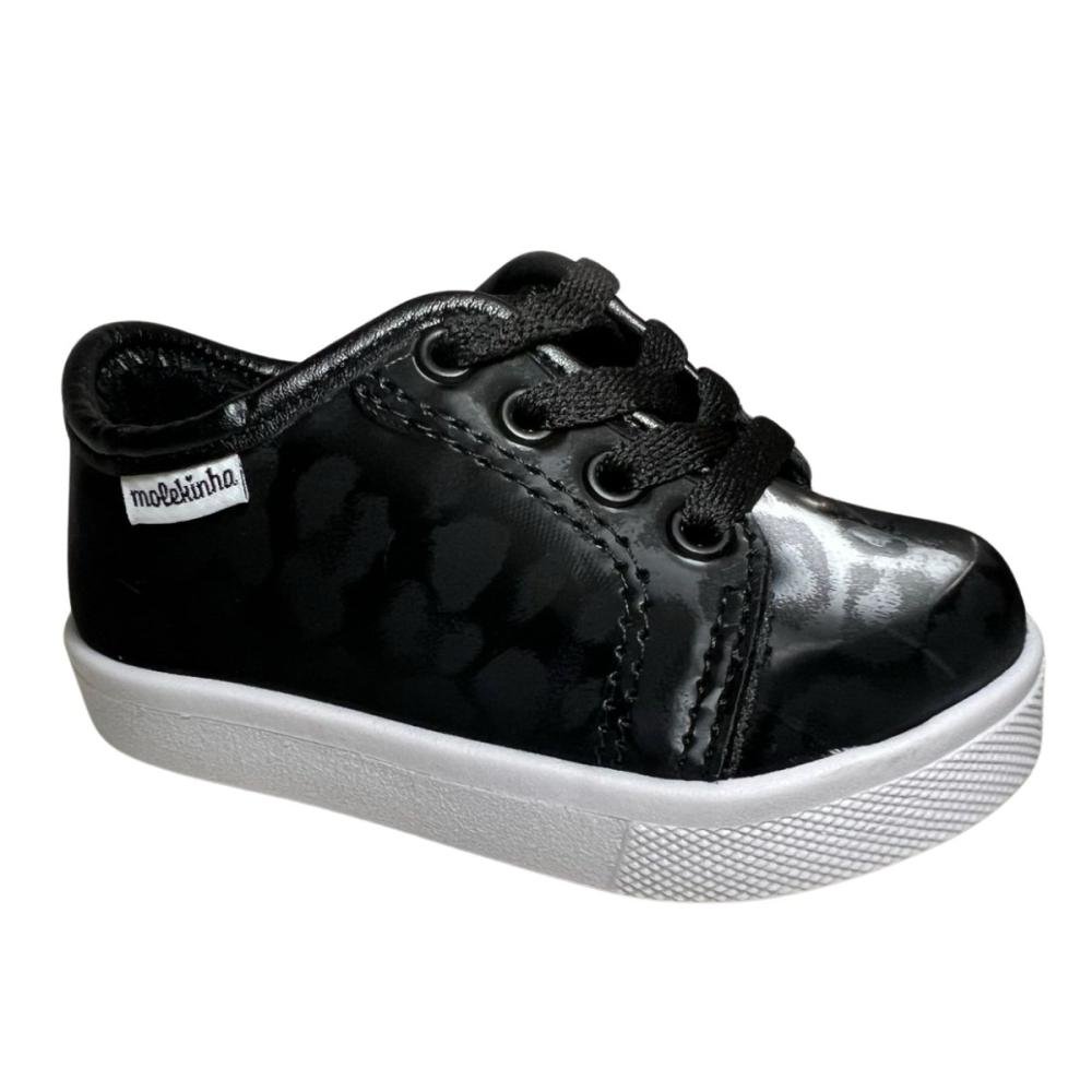 TÊNIS MOLEKINHA BABY ONCINHA 2118.569 Preto 5