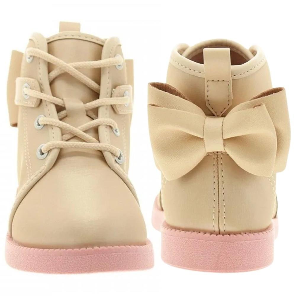 BOTA COTURNO MOLEKINHA BABY 2184.100 Off White 2