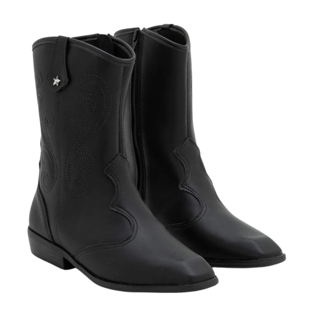 BOTA WESTERN MOLEKINHA MENINA 2183.201 Preto 2