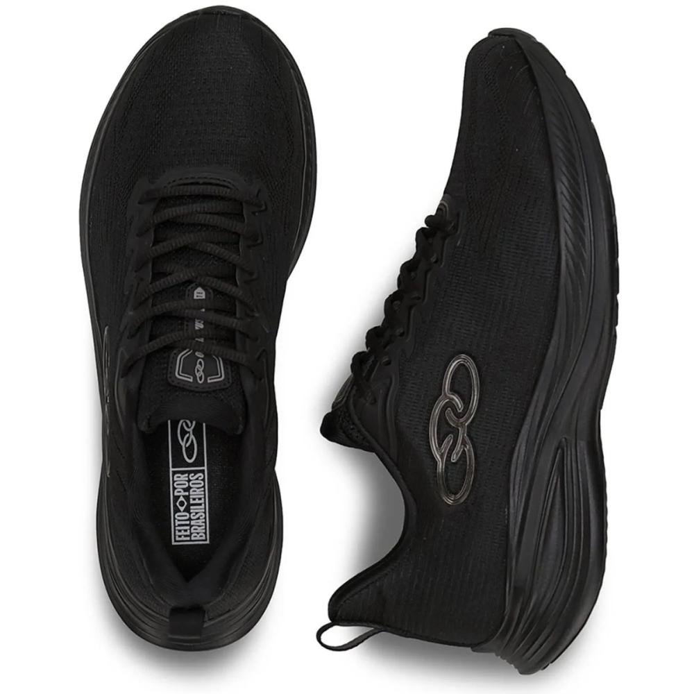 TÊNIS OLYMPIKUS MARTE MASCULINO Preto 3