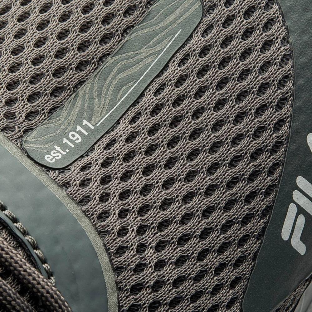 TÊNIS FILA RECOVERY MASCULINO Grafite/Preto/Laranj 6