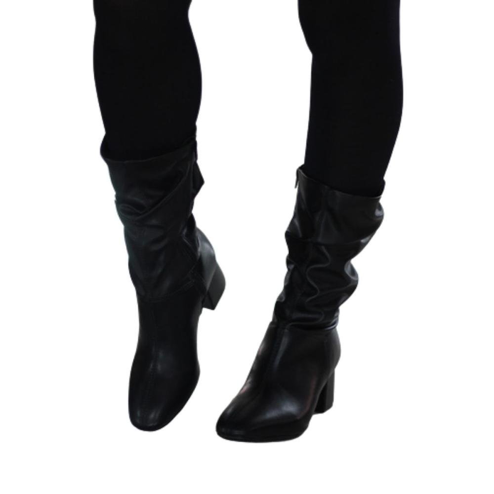 BOTA BEIRA RIO CANO ALTO FRANZIDA 9076.102 Preto 5