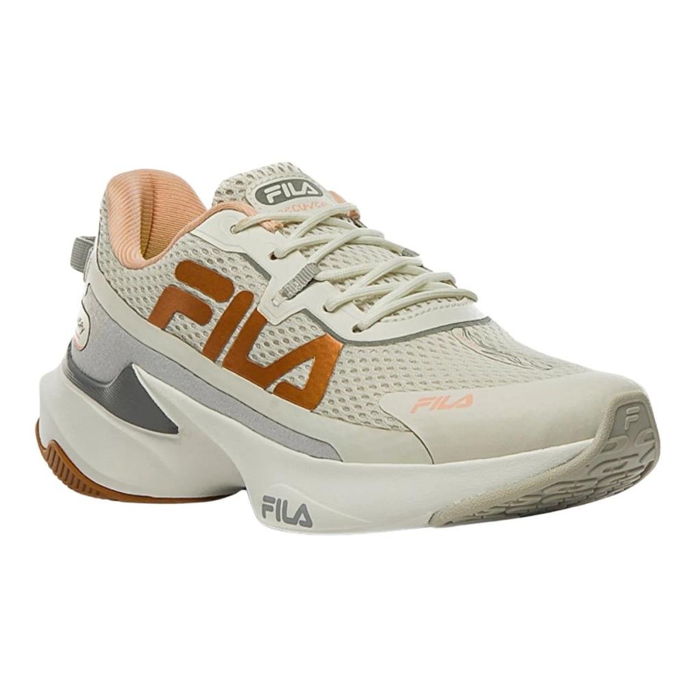 TÊNIS FILA RECOVERY FEMININO Branco/Coral 2