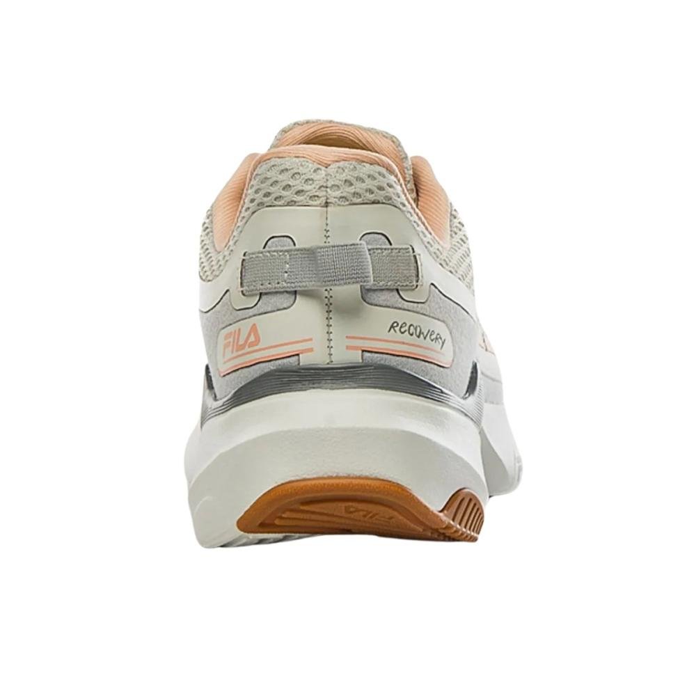 TÊNIS FILA RECOVERY FEMININO Branco/Coral 5