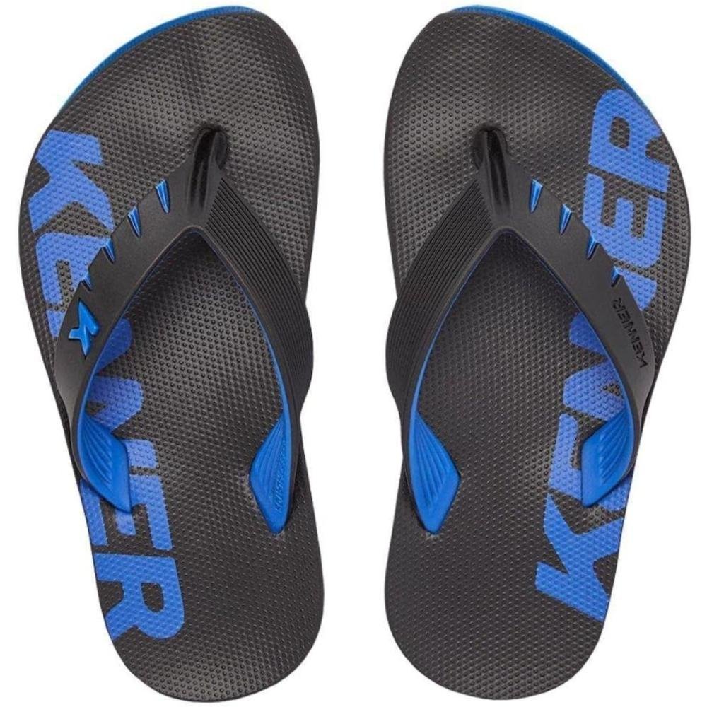 CHINELO KENNER RED KIDS Preto/Azul 3