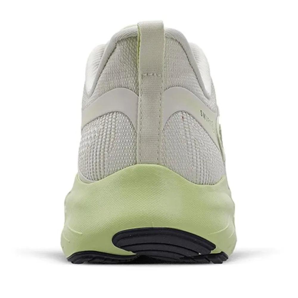 TÊNIS OLYMPIKUS SWIFT 5 FEMININO Off White/Verde 4