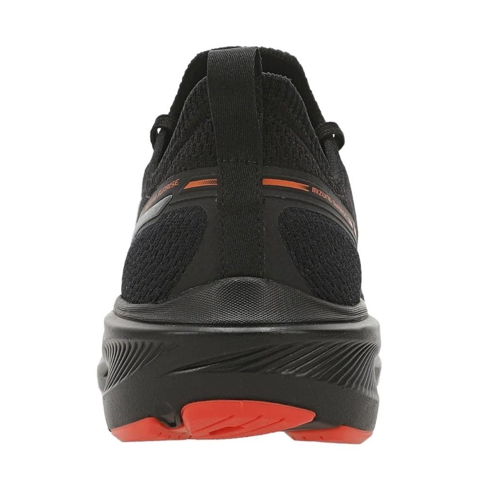 TÊNIS DE CORRIDA MASCULINO MIZUNO SUNRISE Preto/Vermelho 4