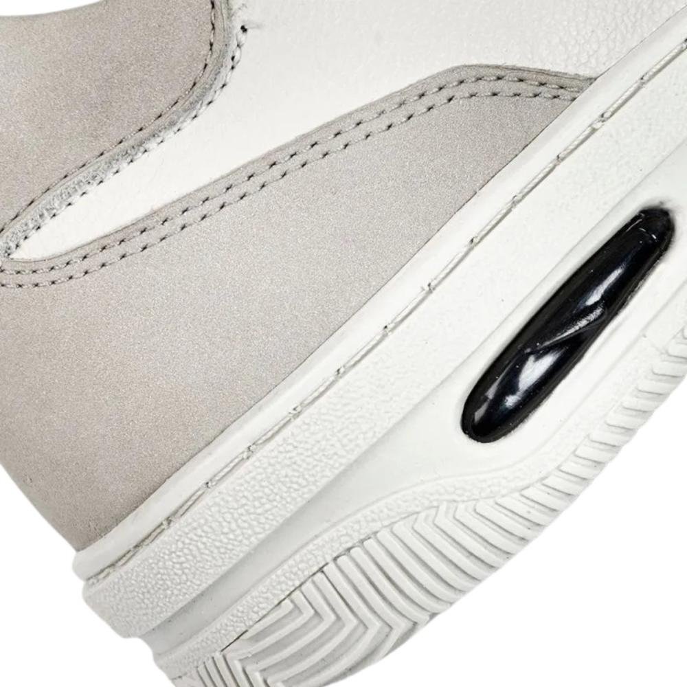 SAPATÊNIS FERRACINI MASCULINO NEW BLADY 2631 Off White/Cinza 4