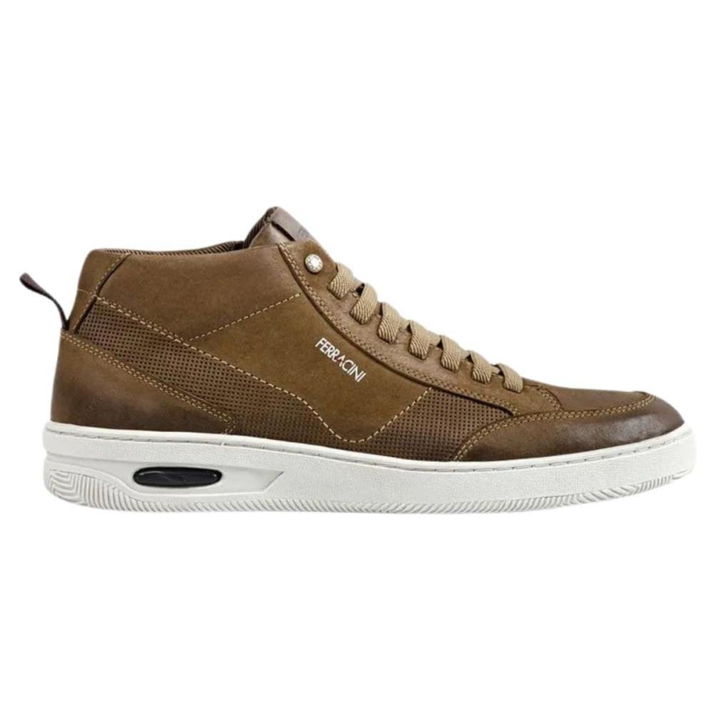 SAPATÊNIS CANO ALTO FERRACINI MASCULINO NEW BLADY 2632 Marrom 1